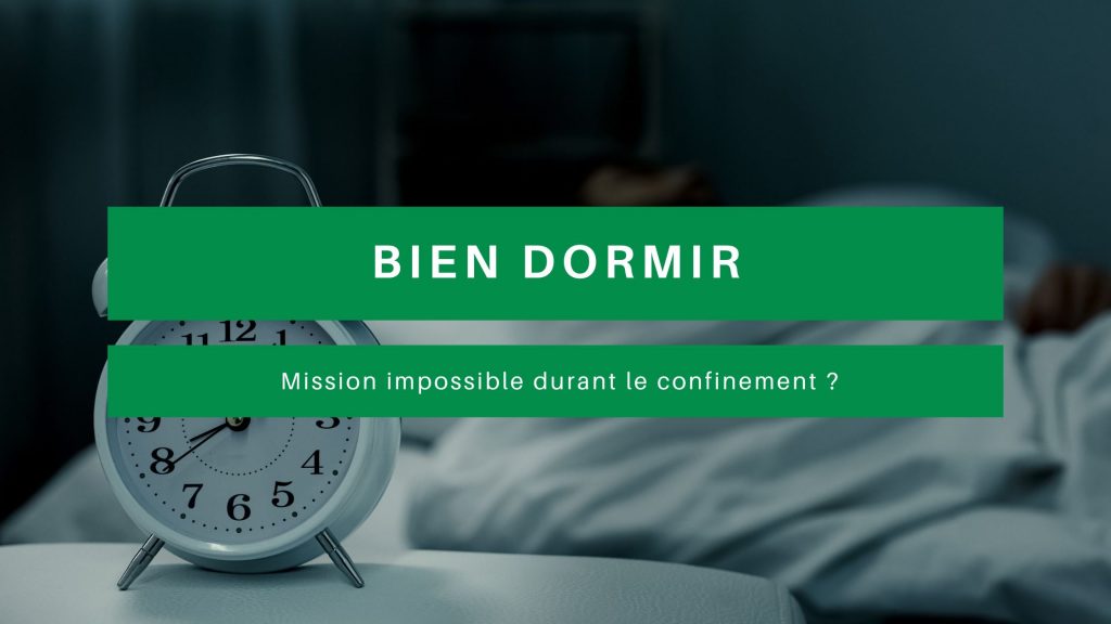 sommeil confinement