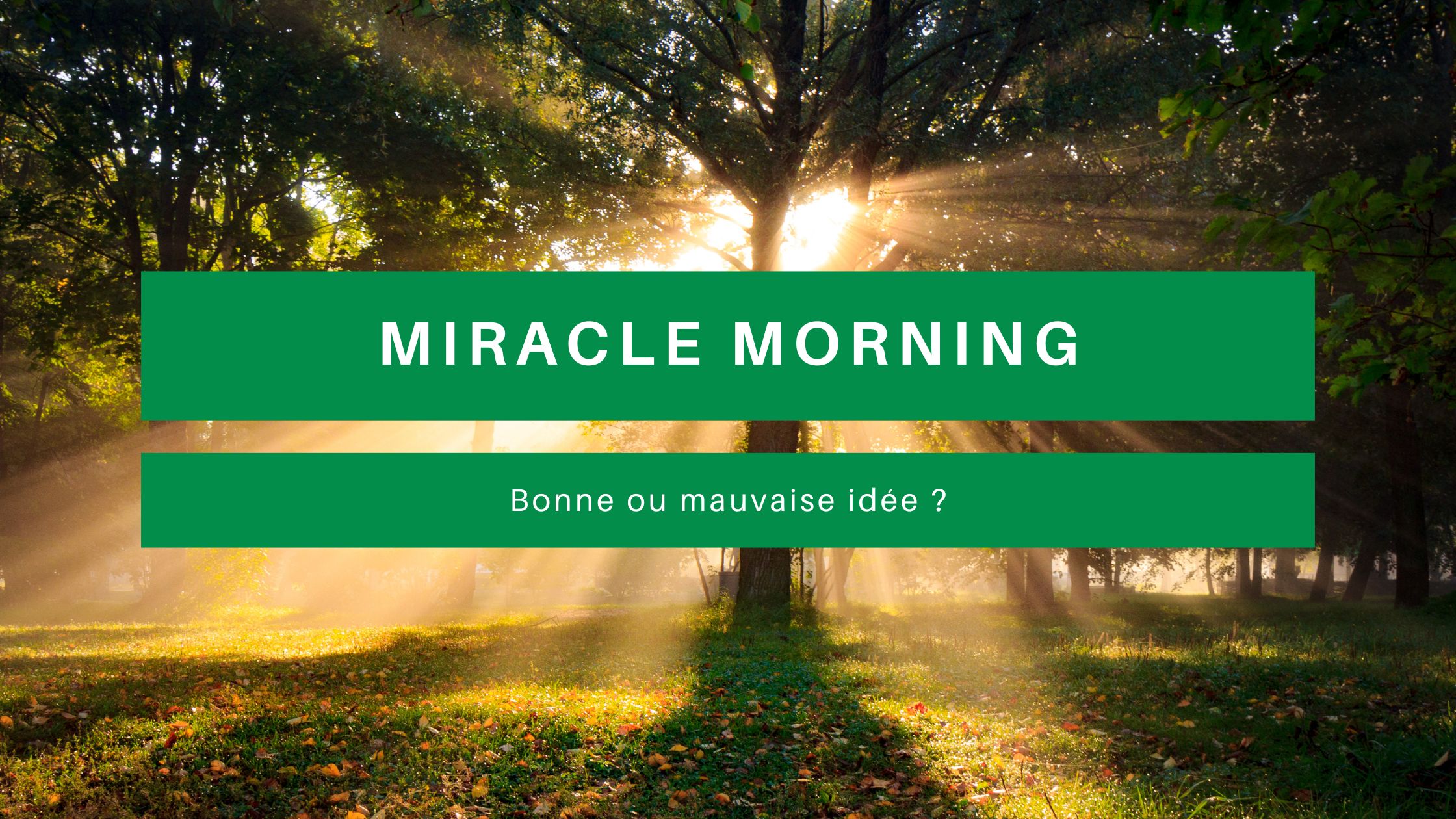 miracle morning